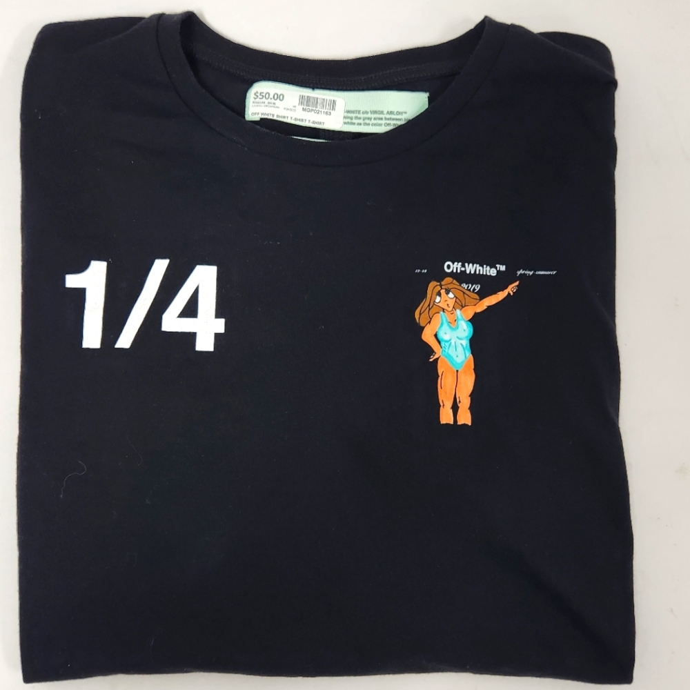 Off-White 1/4 Back Printing Immpresionalism Tee